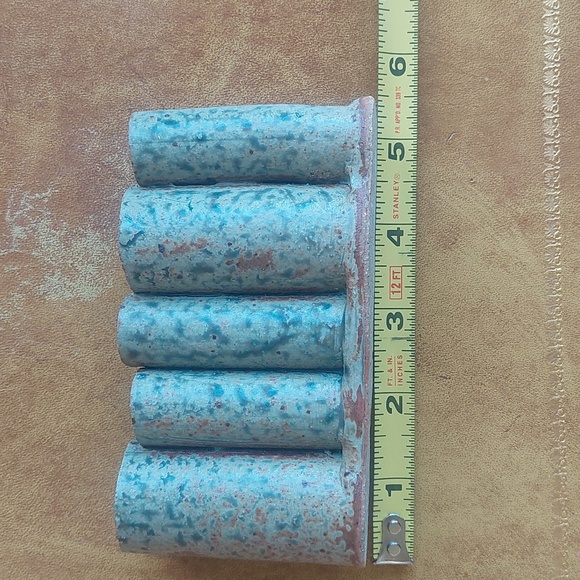 Elisabeth Heil Signed Vintage Pottery Bud Vase San Mateo, California - Picture 4 of 6